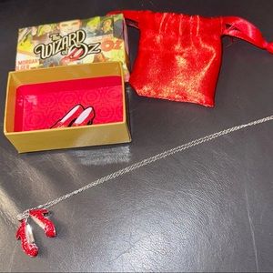 DOROTHY’S RUBY SLIPPERS NECKLACE